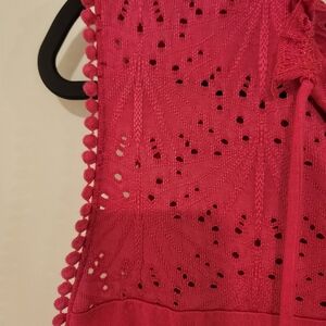 Penningtons In Every Story. Sleeveless Blouse. Magenta Pink. Size 1X.